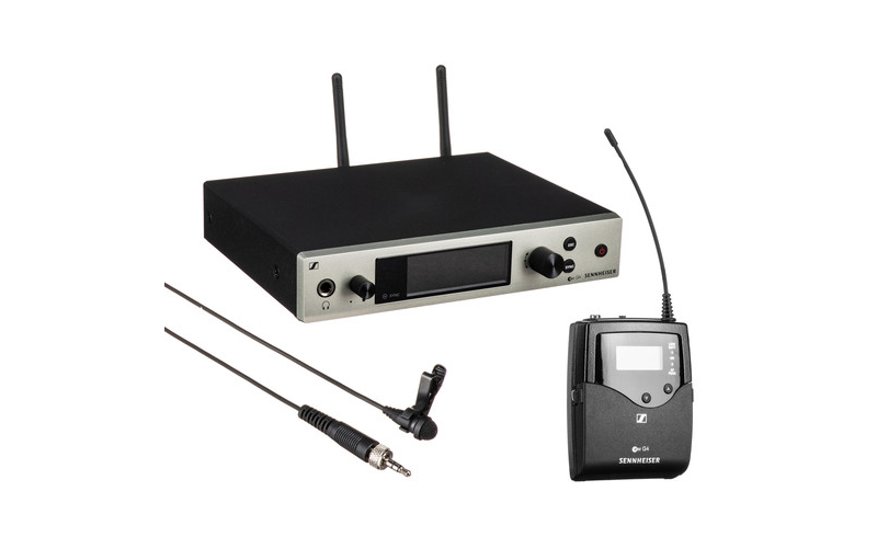 Bộ thu v&agrave; ph&aacute;t k&egrave;m micro Sennheiser EW 300 G4-ME2-RC