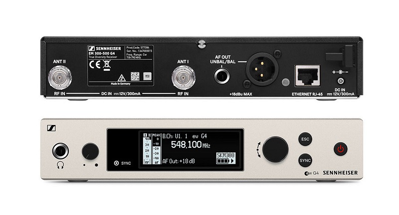 Bộ thu v&agrave; ph&aacute;t Sennheiser EW 300 G4-BASE SK-RC