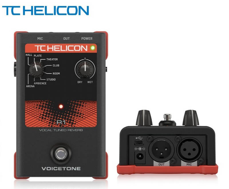 Bộ xử l&yacute; giọng h&aacute;t TC Helicon VOICETONE R1