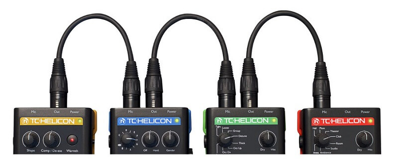 Bộ xử l&yacute; giọng h&aacute;t TC Helicon VOICETONE X1