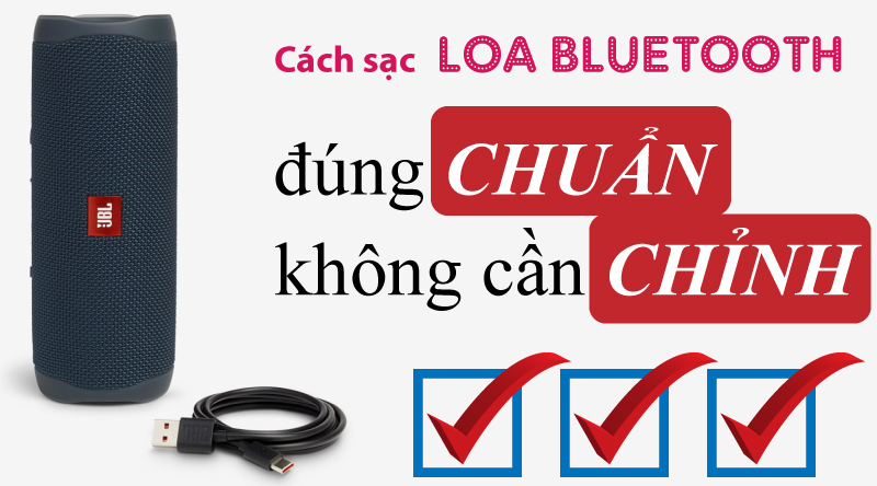 cách sạc loa karaoke chuẩn không cần chỉnh