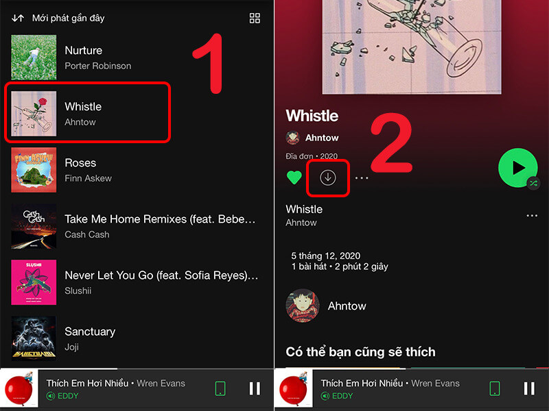 Cách tải nhạc trên Spotify về điện thoại
