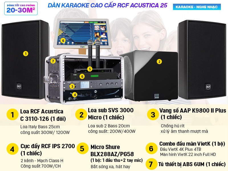 D&agrave;n karaoke Domus cao cấp 09
