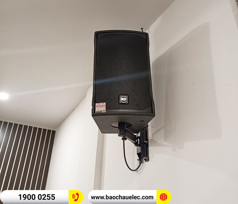 Lắp đặt dàn âm thanh quán cafe cho anh Huynh ở Bắc Giang (EMAX 3110 MK2, VM 640A, VM 620A, KX180A, Alto Live 802, SX-SUB18+, JBL VM200...)
