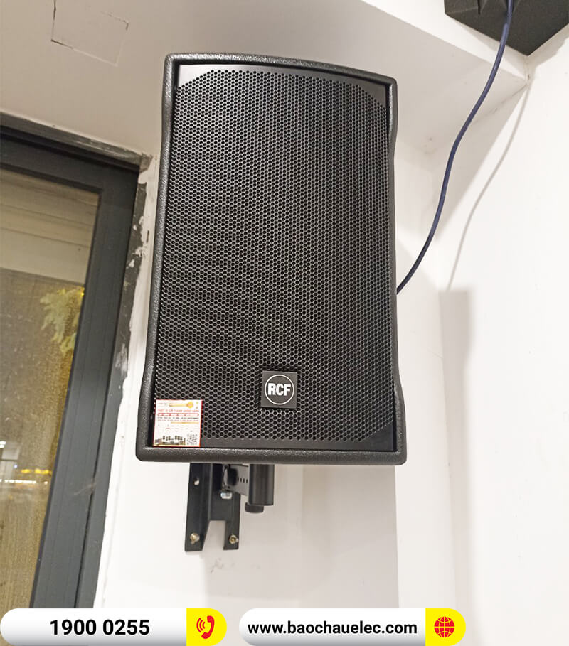 Lắp đặt dàn âm thanh quán cafe cho anh Huynh ở Bắc Giang (EMAX 3110 MK2, VM 640A, VM 620A, KX180A, Alto Live 802, SX-SUB18+, JBL VM200...)