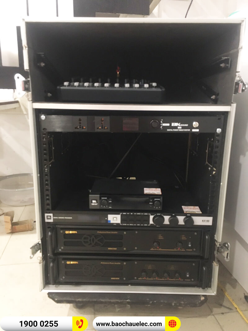 Lắp đặt dàn âm thanh quán cafe cho anh Huynh ở Bắc Giang (EMAX 3110 MK2, VM 640A, VM 620A, KX180A, Alto Live 802, SX-SUB18+, JBL VM200...)