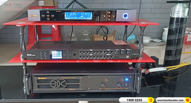 Lắp đặt dàn karaoke trị giá hơn 25 triệu cho anh Bích tại Bắc Giang (Domus DP 6120, BIK VM 620A, DSP 9000 Plus, BIK BJ-U500)