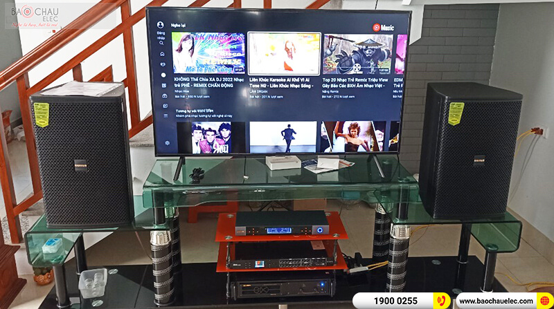Lắp đặt dàn karaoke trị giá hơn 25 triệu cho anh Bích tại Bắc Giang (Domus DP 6120, BIK VM 620A, DSP 9000 Plus, BIK BJ-U500)