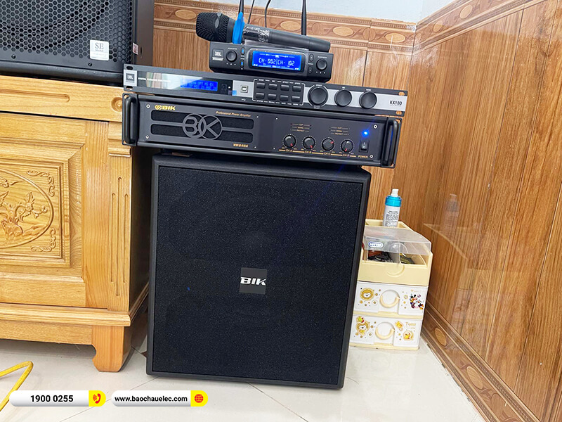 Lắp đặt dàn karaoke trị giá hơn 65 triệu cho anh Dũng tại Bắc Giang (BMB CSS 1212SE, BIK VM 840A, JBL KX180A, JBL KX180A, BIK BJ-W35, JBL VM300)
