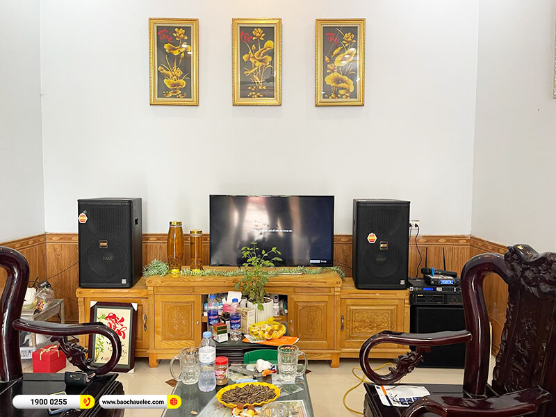 Lắp đặt dàn karaoke trị giá hơn 65 triệu cho anh Dũng tại Bắc Giang (BMB CSS 1212SE, BIK VM 840A, JBL KX180A, JBL KX180A, BIK BJ-W35, JBL VM300)
