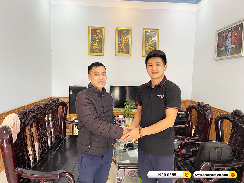 Lắp đặt dàn karaoke trị giá hơn 65 triệu cho anh Dũng tại Bắc Giang (BMB CSS 1212SE, BIK VM 840A, JBL KX180A, JBL KX180A, BIK BJ-W35, JBL VM300)