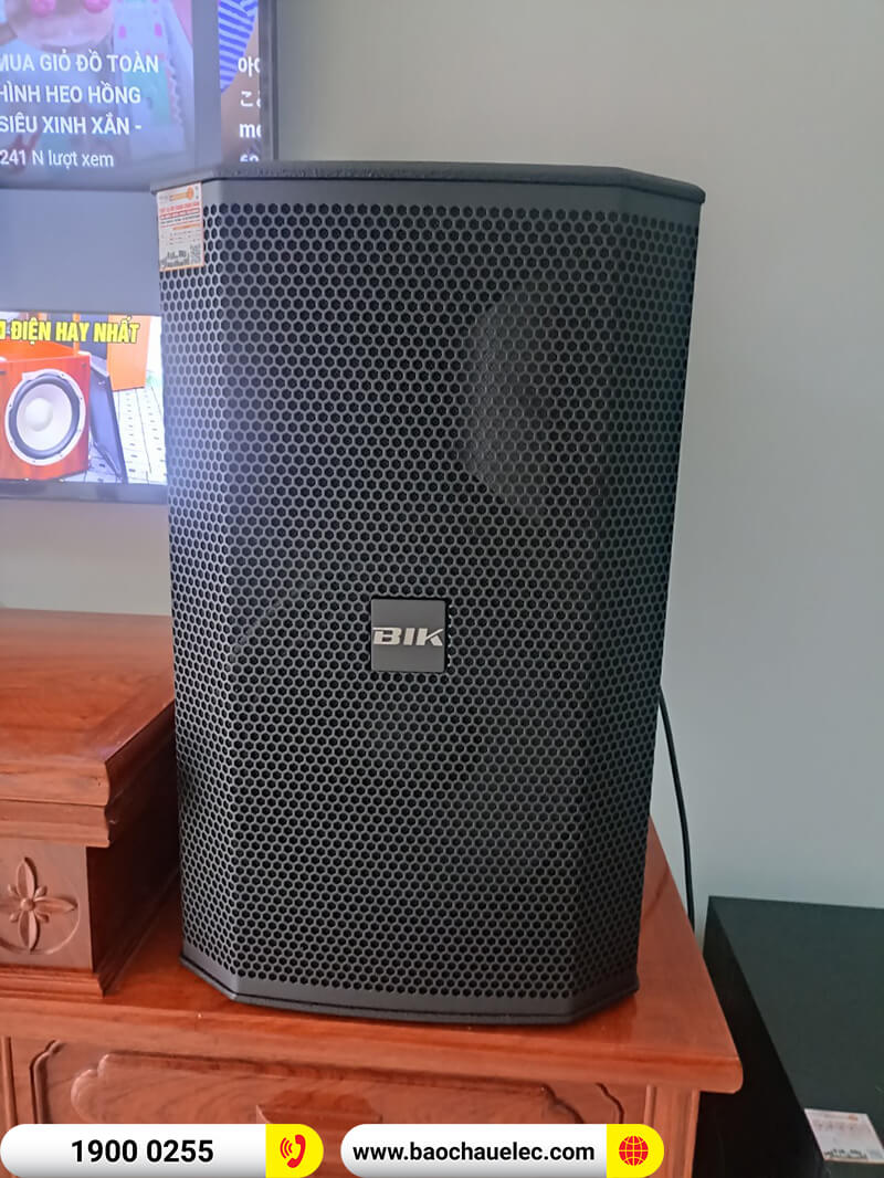 Lắp đặt dàn karaoke BIK cho anh Minh ở Bắc Giang trị giá gần 45 triệu (BIK BSP 412II, VM 620A, BPR-5600, BIK BJ-W25A, BJ-U500)