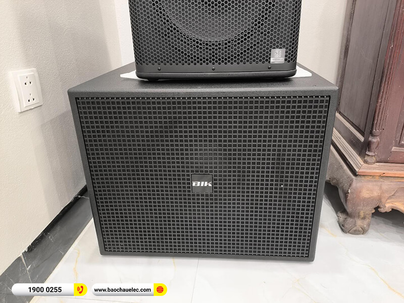 Lắp đặt dàn karaoke trị giá hơn 65 triệu cho anh Tú tại Hà Nội (BMB CSS 1212SE, BIK VM 830A, JBL KX180A, BIK BSP W-151, JBL VM200)