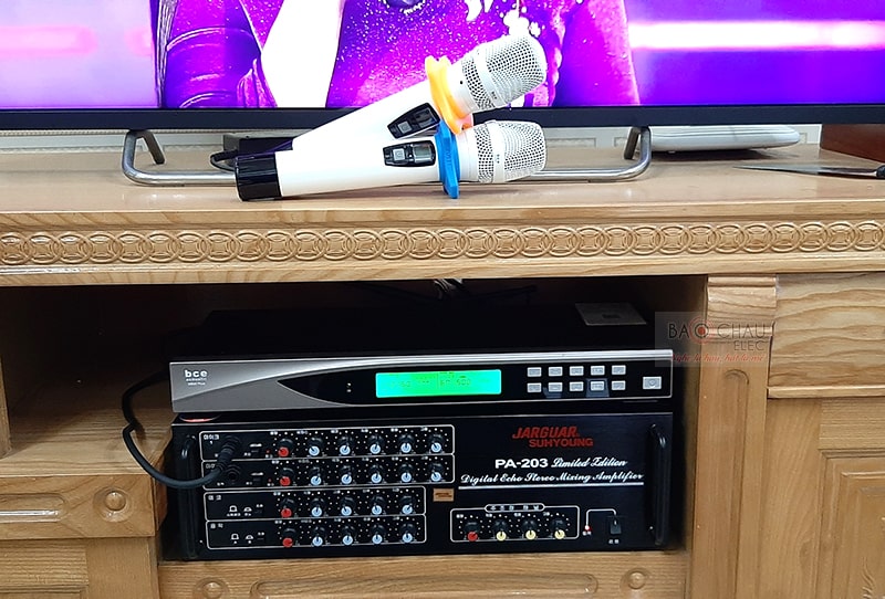 D&agrave;n karaoke Bose cho gia đ&igrave;nh anh Lương ở Bắc Giang h3
