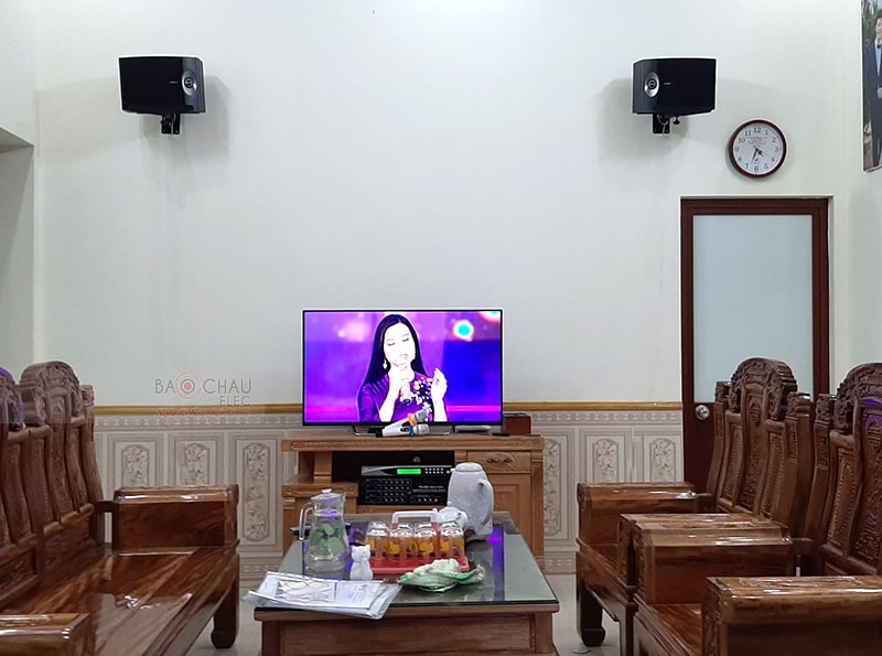 D&agrave;n karaoke Bose cho gia đ&igrave;nh anh Lương ở Bắc Giang h4