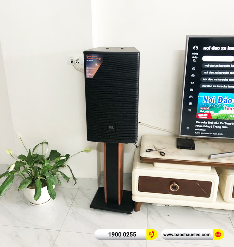 Lắp đặt dàn karaoke trị giá hơn 65 triệu cho chị Hường ở Bắc Giang (JBL MTS12, Crown T5, JBL KX180A, JBL A120P, JBL VM300)