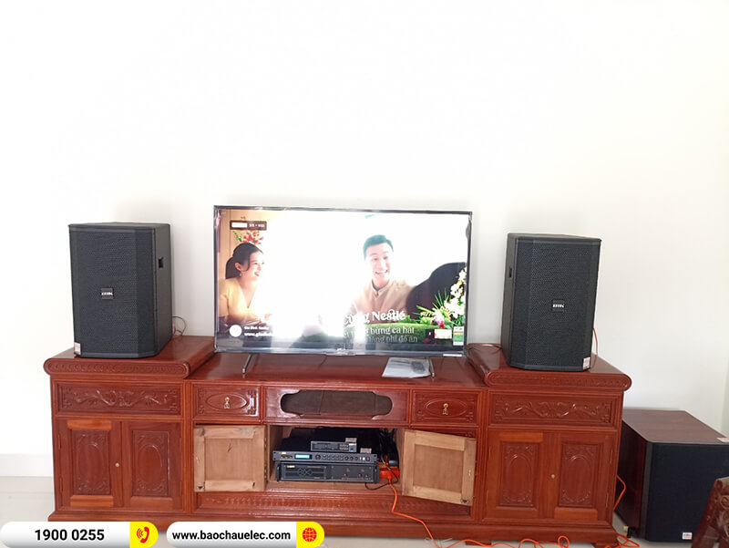Lắp đặt dàn karaoke trị giá khoảng 40 triệu đồng cho chú Hùng ở Bắc Giang (BIK BSP 412II, VM 620A, BPR-8500, BKSound SW612-C, BJ-U100)