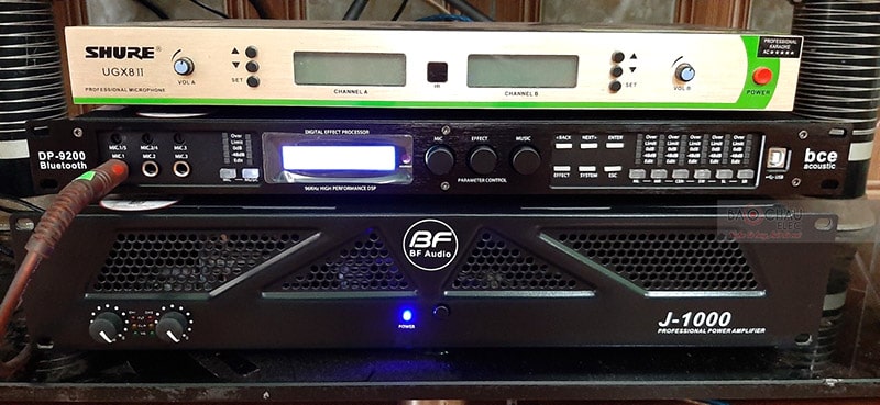 Dàn karaoke JBL cao cấp của gia đình anh Long ở Bắc Giang h3