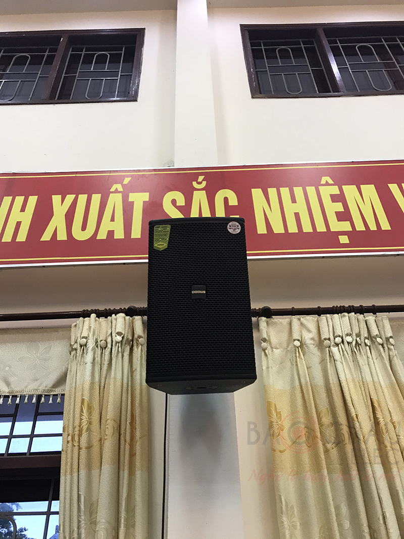Lắp d&agrave;n &acirc;m thanh hội trường cho Trại giam Ngọc L&yacute; &ndash; Bắc Giang h4