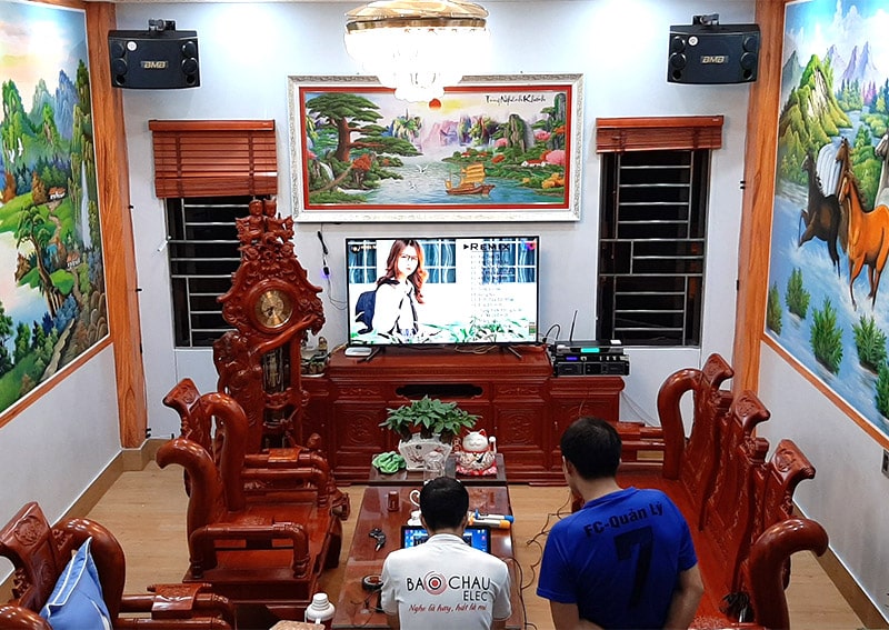 Dàn karaoke BMB cho gia đình anh Doanh ở Bắc Ninh h4