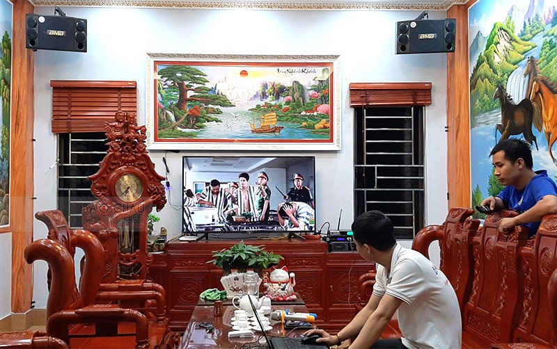 Dàn karaoke BMB cho gia đình anh Doanh ở Bắc Ninh h5
