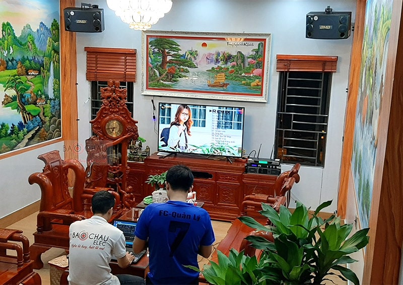 Dàn karaoke BMB cho gia đình anh Doanh ở Bắc Ninh h6