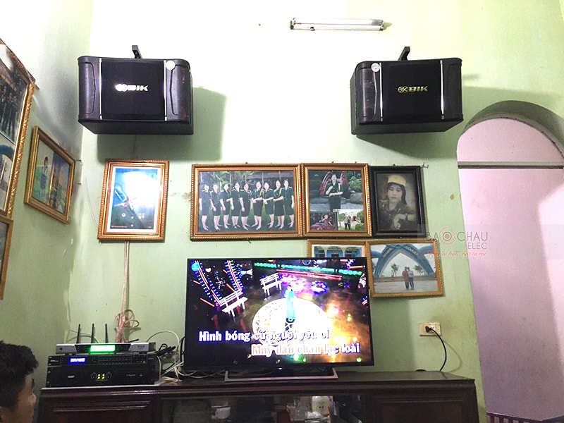 Dàn karaoke BIK cho gia đình anh Tú ở Quế Võ, Bắc Ninh h4