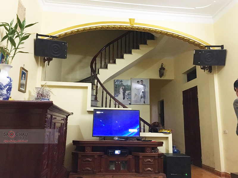Dàn karaoke gia đình anh Cường h5