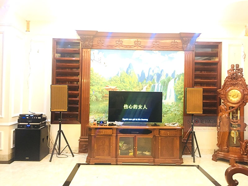 Dàn karaoke cao cấp gia đình anh Huấn ở Bãi Cháy h5
