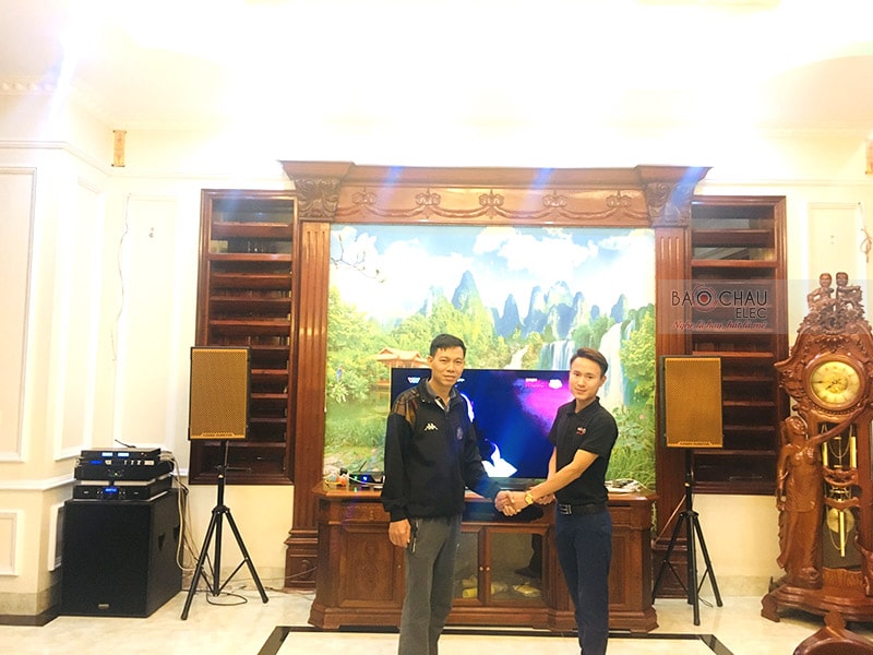 Dàn karaoke cao cấp gia đình anh Huấn ở Bãi Cháy h7