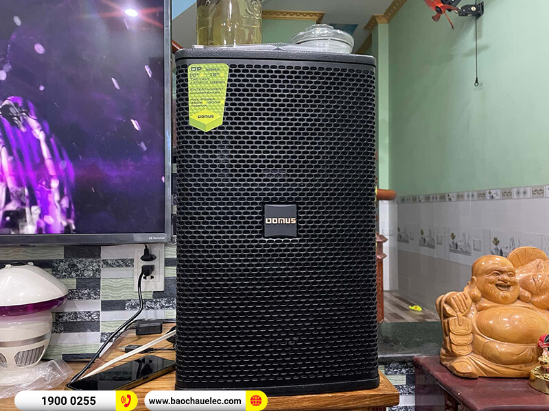 Lắp đặt dàn karaoke trị giá hơn 20 triệu cho anh Chính ở Bình Dương (Domus DP 6100, APP MZ-46, BKSound X5 Plus, BCE U900 Plus X)