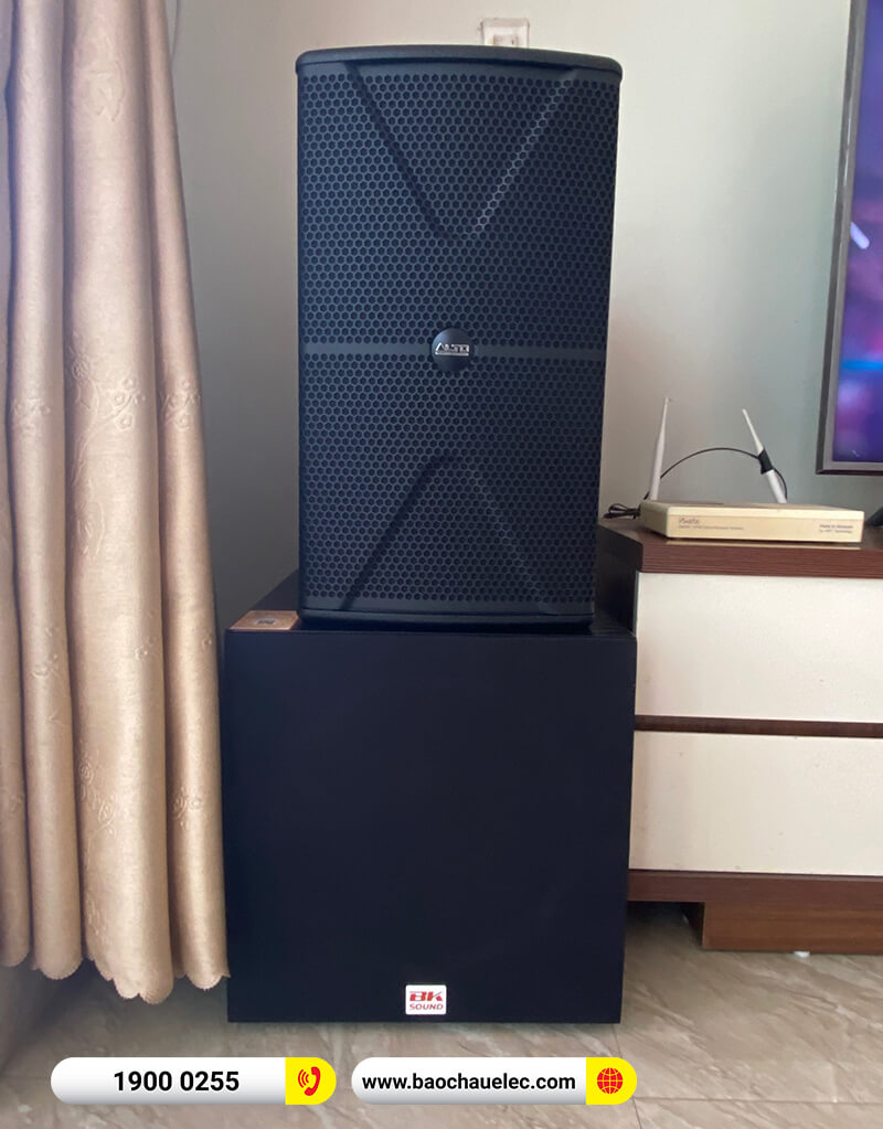 Lắp đặt dàn karaoke trị giá hơn 20 triệu cho anh Toàn ở Hải Phòng (Alto AT1000 II, BKSound DKA 6500, BKSound SW312B)