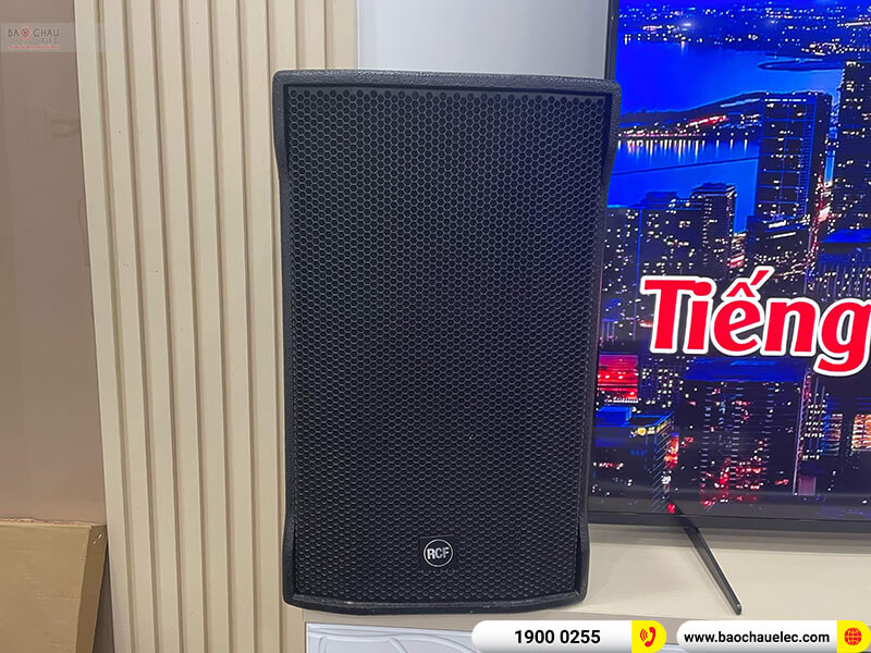Lắp đặt dàn karaoke trị giá gần 90 triệu cho chị Linh ở Bình Dương (RCF C MAX 4112, BIK BPA-8200, KX180A, A120P, JBL VM300)