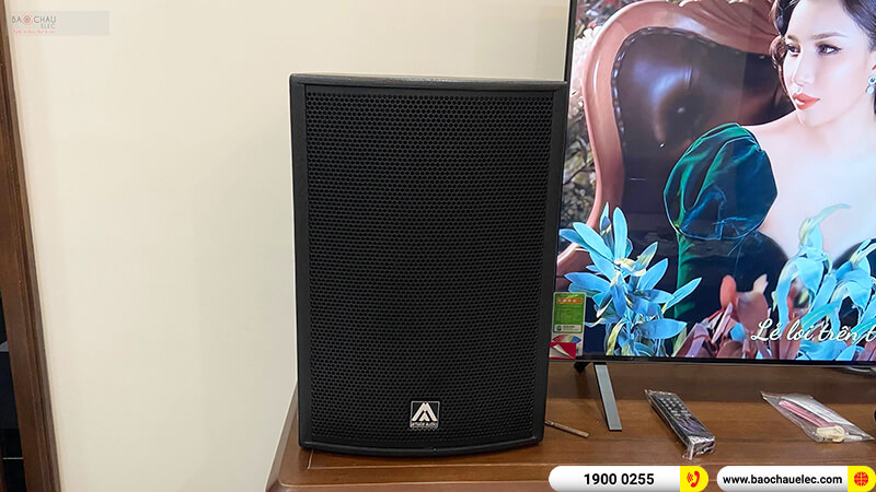 Lắp đặt dàn karaoke cho cô Loan ở Hải Phòng trị giá gần 53 triệu (BIK KSP 8012, AMATE KEY 10, Lenovo KX850, BKSound X5 PLUS, BKSound SW312B)