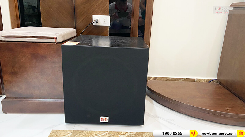Lắp đặt dàn karaoke cho cô Loan ở Hải Phòng trị giá gần 53 triệu (BIK KSP 8012, AMATE KEY 10, Lenovo KX850, BKSound X5 PLUS, BKSound SW312B)
