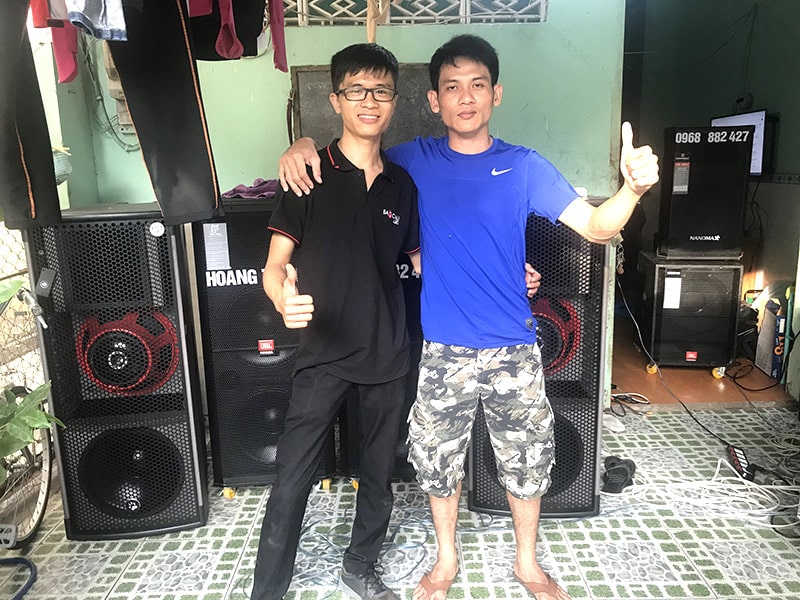 Nâng cấp dàn âm thanh đám cưới cho anh Hoàng Anh ở Biên Hòa h4