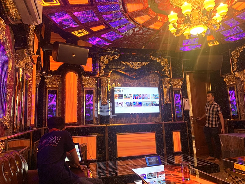 Dàn karaoke Vip cho gia đình chị Thắm ở Biên Hòa h7