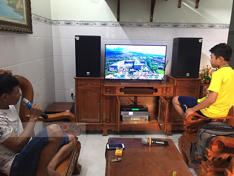 Dàn karaoke Alto của gia đình anh Lâm ở Đồng Nai h5