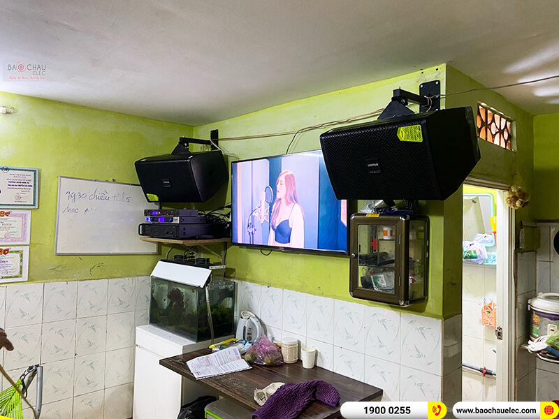 Nâng cấp bộ dàn karaoke gia đình cho Anh Nam tại Quận 7 TPHCM với đôi loa Domus cực hay