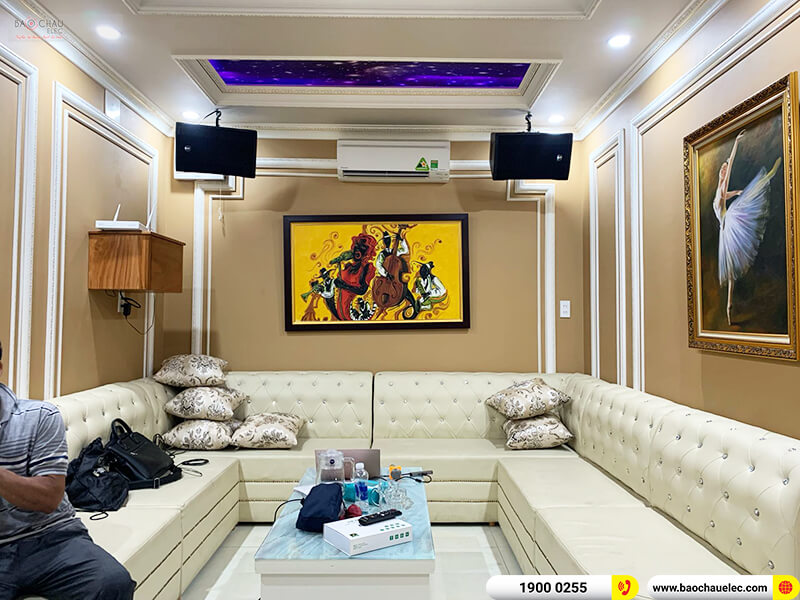 Lắp đặt dàn karaoke trị giá gần 70 triệu cho anh Nam tại Đồng Nai (RCF CMAX 4110, RCF IPS 2700)