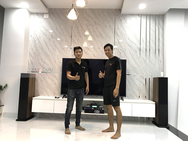 Bộ dàn Paramax của gia đình anh Tuấn Anh ở Biên Hòa h5
