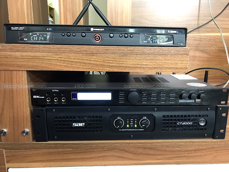 Dàn karaoke JBL cho gia đình anh Lích ở Trảng Dài