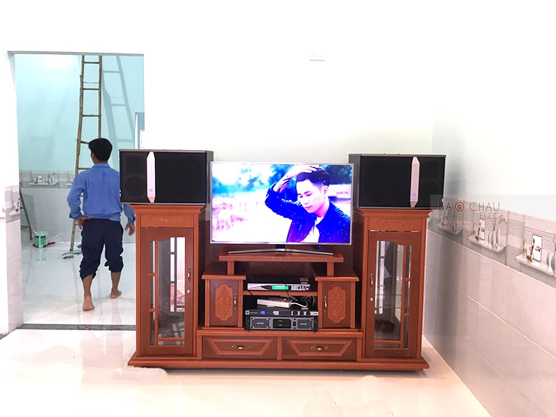 Dàn karaoke JBL của gia đình anh Trà ở Trảng Bom h4