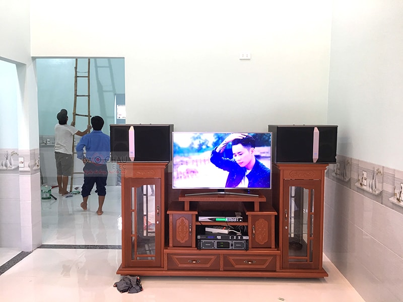 Dàn karaoke JBL của gia đình anh Trà ở Trảng Bom h5