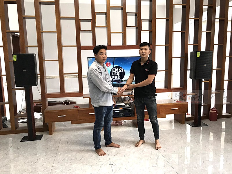 Dàn karaoke cao cấp cho gia đình chị Hoa ở Đồng Nai h6