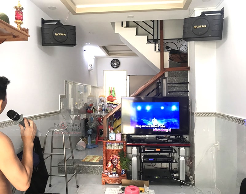 Dàn karaoke BIK cho gia đình chú Quân ở quận 12 h6