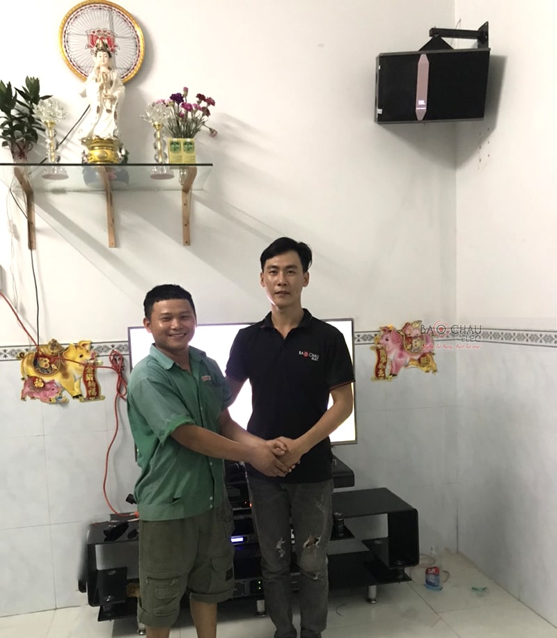Dàn karaoke JBL của gia đình anh Chí ở Quận 12 h5