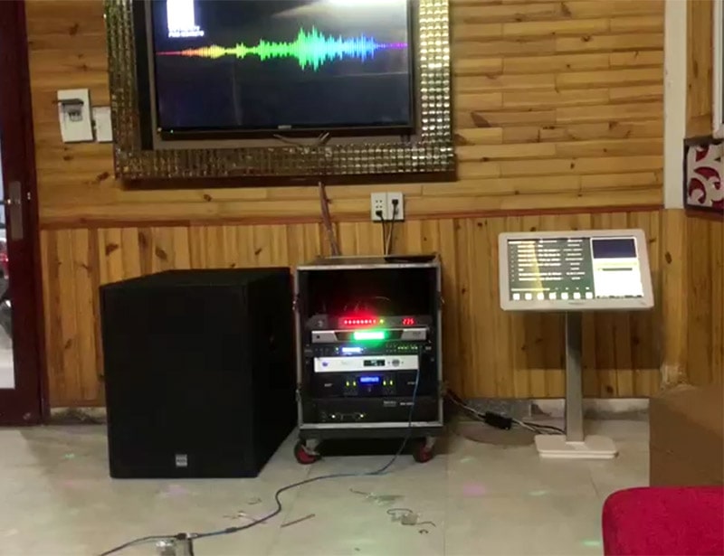 Lắp đặt hệ thống 16 phòng hát karaoke Thảo Nguyên h5