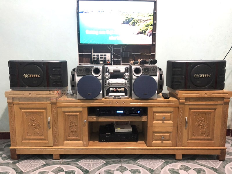 Dàn karaoke BIK của gia đình anh Dưỡng ở Đà Nẵng h4