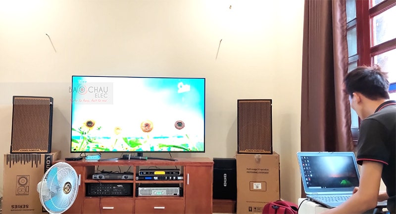 Dàn karaoke của gia đình anh Hùng ở Thủ Đức, HCM h4